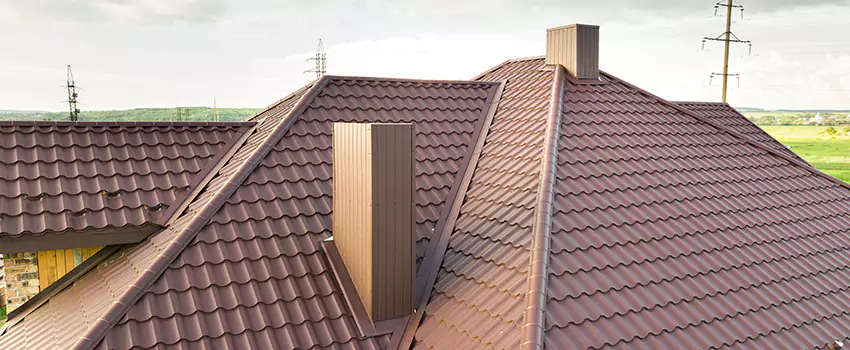 Residential Chimney Flashing Restoration in Chino, CA