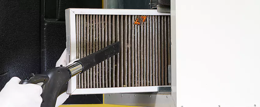 Clogged Air Duct Cleaning Process in Chino, CA