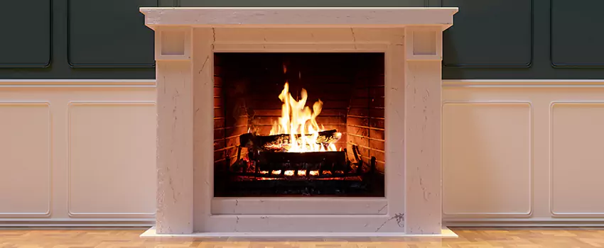 Decorative Electric Fireplace Installation in Chino, California
