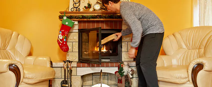 Gas to Wood-Burning Fireplace Conversion Services in Chino, California