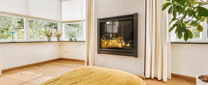 Residential Fireplace Ceramic Glass Installation in Chino, CA