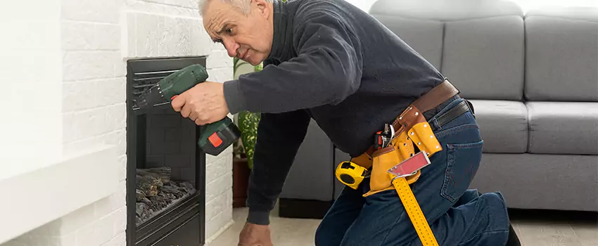 New Indoor Fireplace Installation in Chino, California