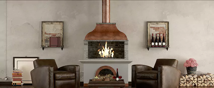 Thelin Hearth Products Providence Pellet Insert Fireplace Installation in Chino, CA