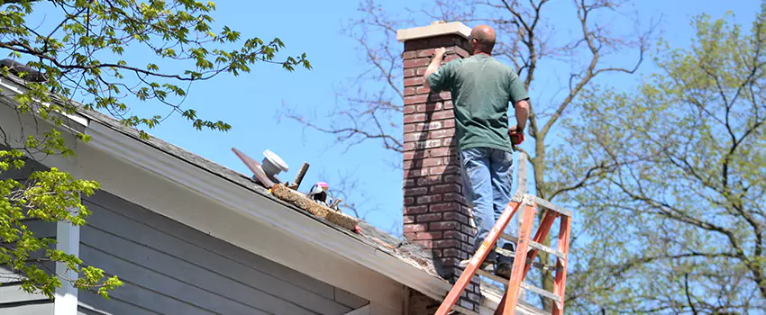 Vinyl and PVC Chimney Flashing Installation in Chino, CA
