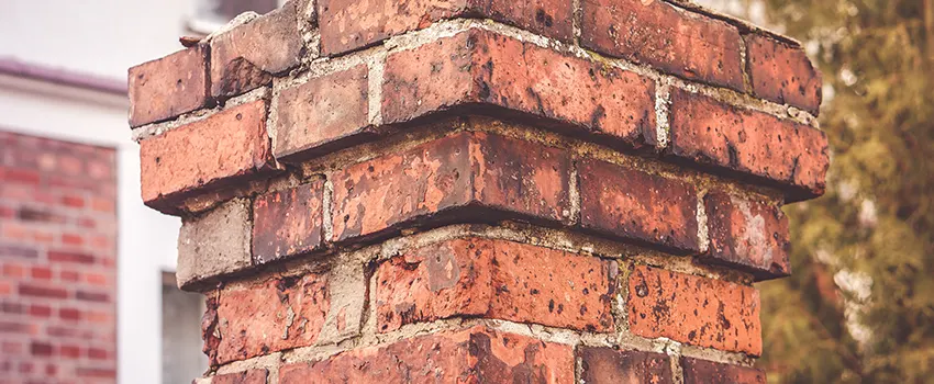 Cracked Chimney Bricks Repair Cost in Chino, California