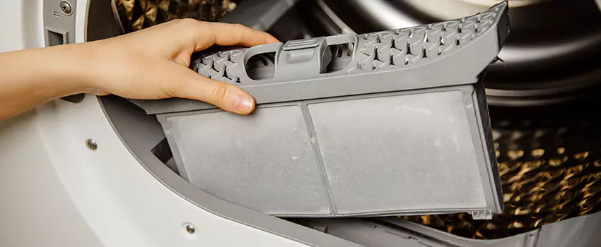 Signs Of A Clogged Dryer Lint Trap in Chino, California
