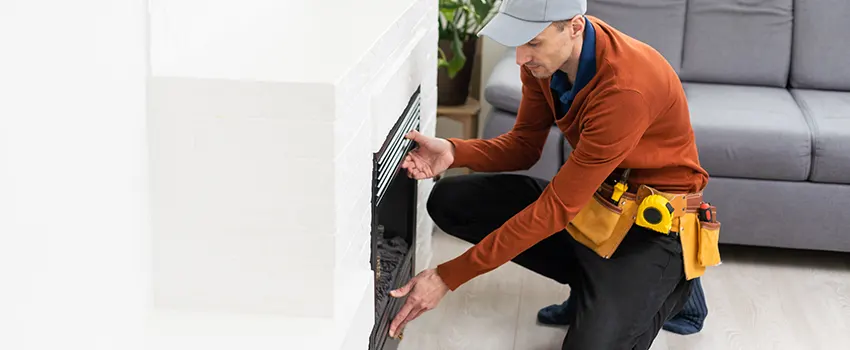 Cost of Fireplace Door Installation Service in Chino, California