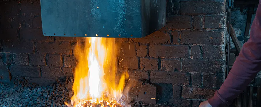 Fireplace Throat Plates Repair and installation Services in Chino, CA