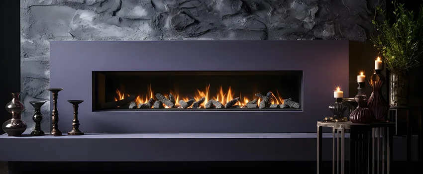 Ember Bed for Ventless Gas Fireplace in Chino, CA